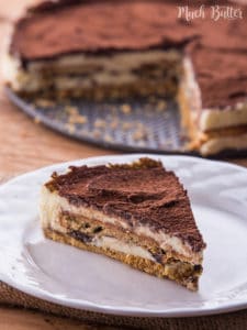 Chocolate With Marie Biscuits and Mascarpone Cream Cake, very simple & less than 10 ingredients. Easy and fast recipe.