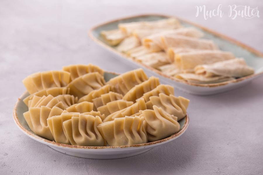Chicken & shrimp dumplings in 4 ways of cooking! It's simple, easy and comforting appetizer.