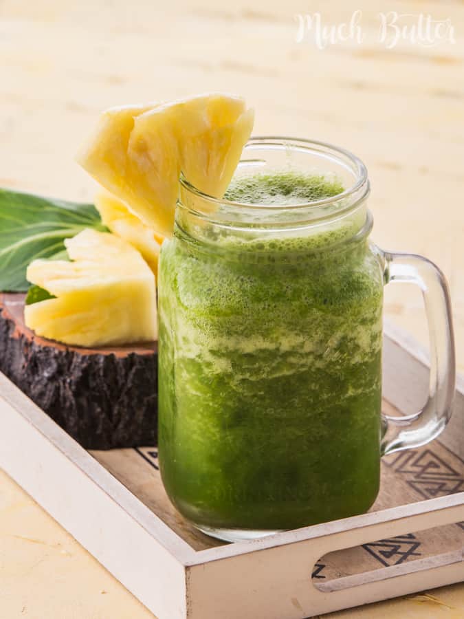 Healthy green smoothies are good for you who are on a diet and easy to make. The ingredients are very simple. For those of you who don't really like vegetables this recipe is good option for you because it doesn't taste like vegetables at all.