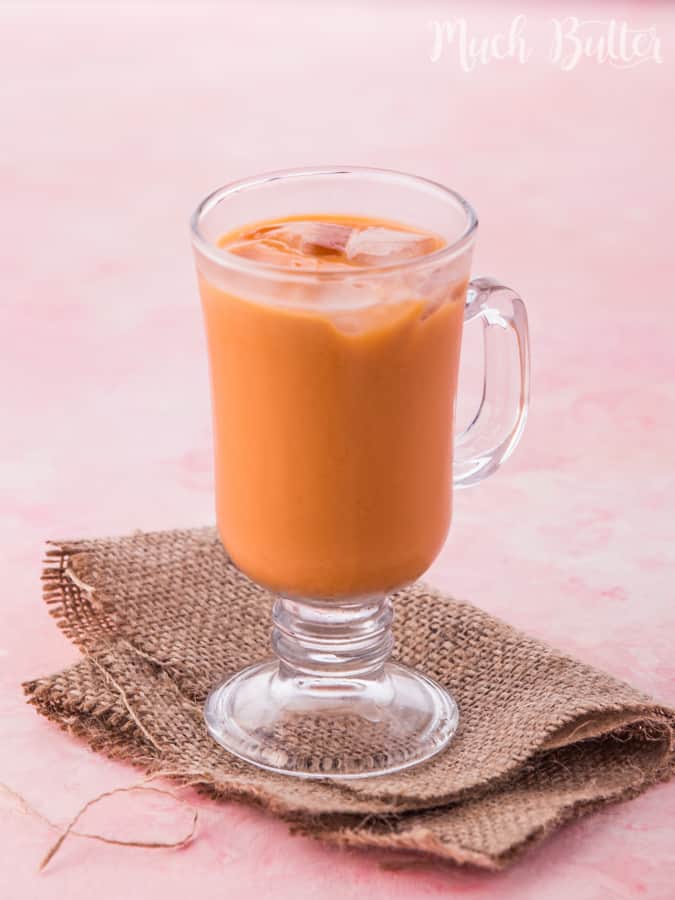 This Thai iced tea recipe is better than stall bought. The taste is balanced between the sweetness, creaminess and the boldness of Thai tea.