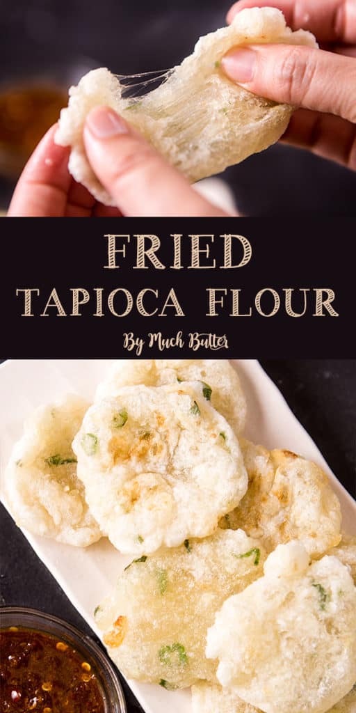 Fried Tapioca Flour aka Cireng is delicious traditional food from Indonesia that easy and simple snack/appetizers with peanut sauce or rujak sauce.