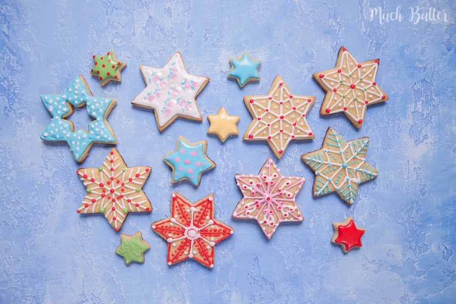 Christmas Star Sugar Cookies. Have you make cookies for Christmas yet? If not you can try make this star sugar cookies at home. So yummy and fun to make.