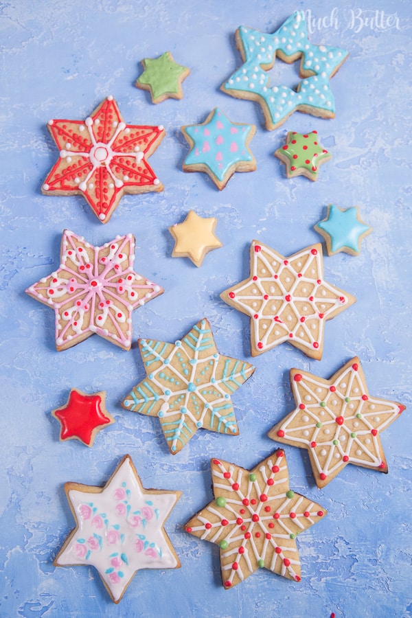 Christmas Star Sugar Cookies. Have you make cookies for Christmas yet? If not you can try make this star sugar cookies at home. So yummy and fun to make.