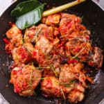 Indonesian spicy chicken or we call it ayam rica-rica is savory and spicy chicken dishes from North Sulawesi. Hearty and satisfying meal who those love spicy foods.