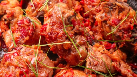 Indonesian spicy chicken or we call it ayam rica-rica is savory and spicy chicken dishes from North Sulawesi. Hearty and satisfying meal who those love spicy foods.