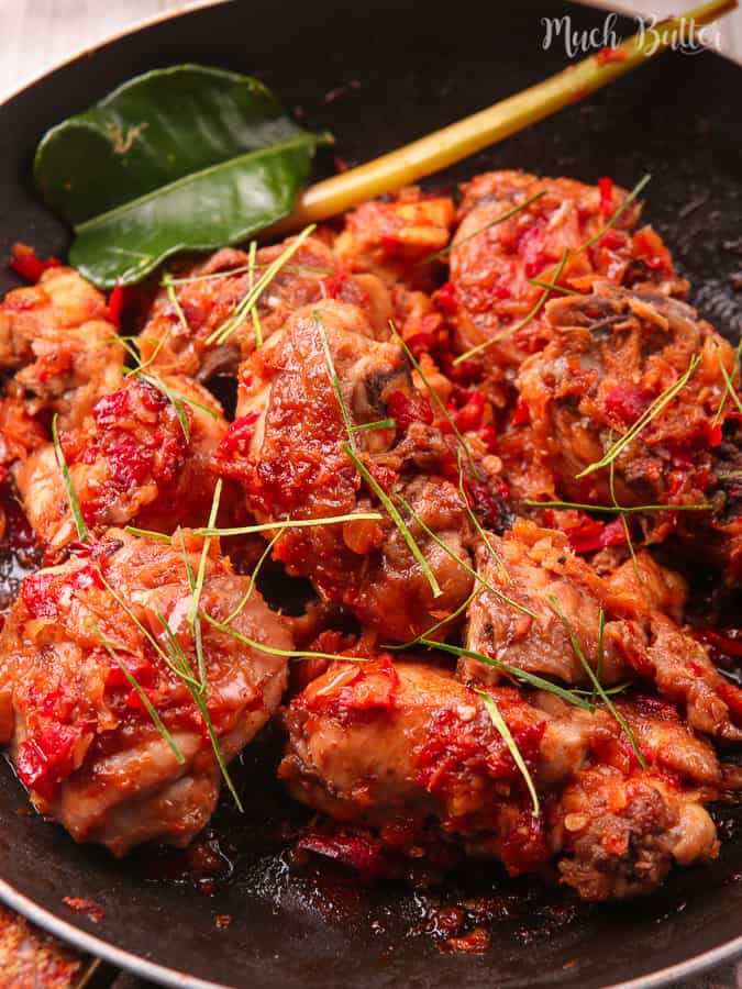 Indonesian Spicy Chicken Ayam Rica Rica Much Butter