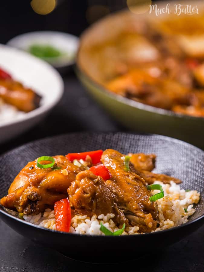 Chicken bell pepper stir fry is one of our leftover food experiments! We use asian inspired ingredients for the sauce. Because how easy this recipe is, it’s suitable for quick dinner.