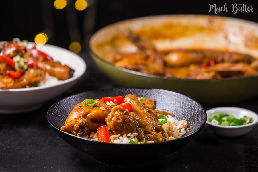 Chicken bell pepper stir fry is one of our leftover food experiments! We use asian inspired ingredients for the sauce. Because how easy this recipe is, it’s suitable for quick dinner.