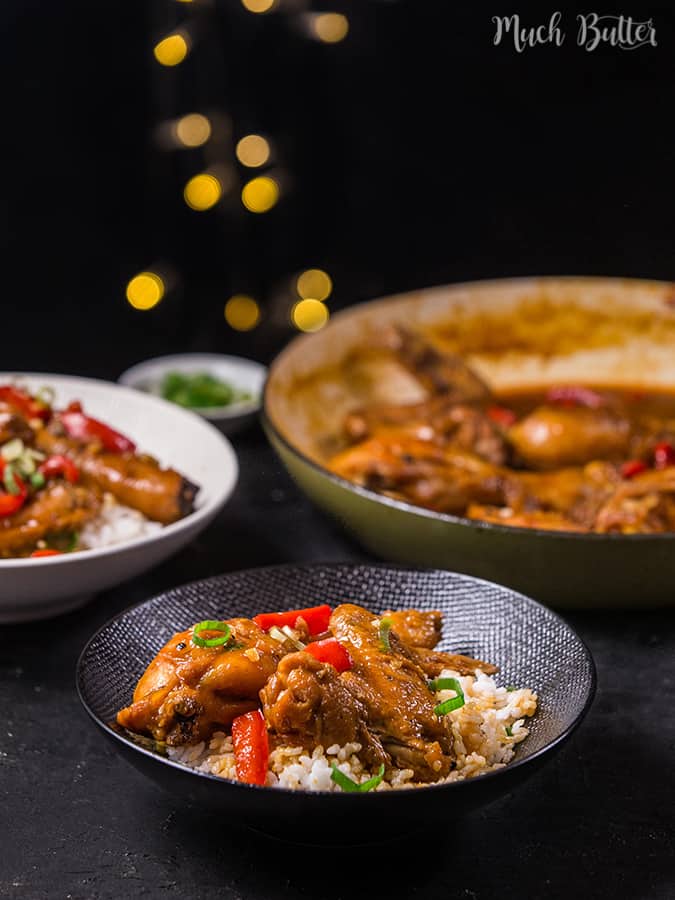 Chicken bell pepper stir fry is one of our leftover food experiments! We use asian inspired ingredients for the sauce. Because how easy this recipe is, it’s suitable for quick dinner.