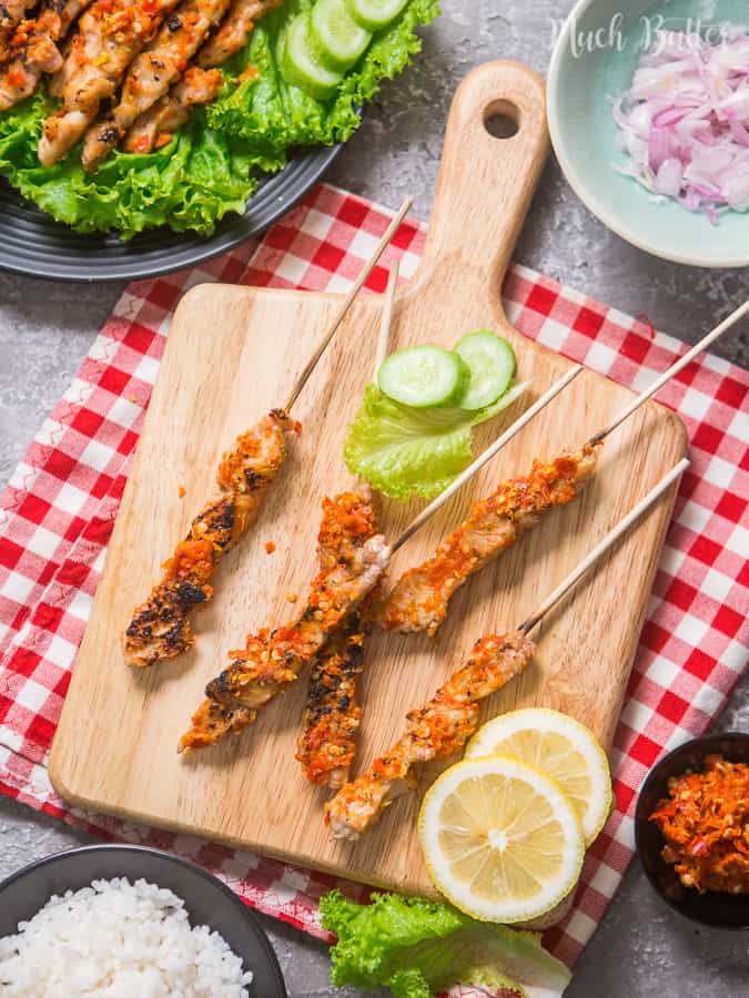 Spicy Taichan Chicken Satay is one of viral dish from Indonesia since 2016. Try this spicy and refreshing recipe! It's suitable for you who doing Keto diet.