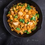 Chicken kwetiau stir fry is a Chinese Indonesian and Malay Singaporean dish. This delicious dish is actually quick and easy to make at home.
