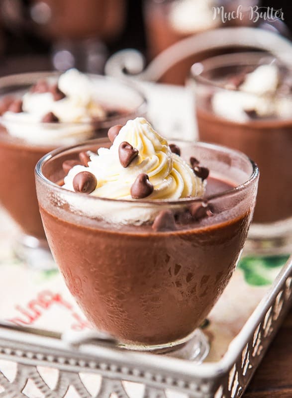 chocolate pudding dessert