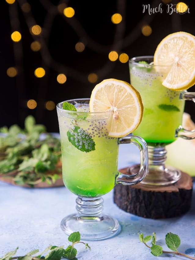 Melon lemonade punch is sweet, sour and refreshing drink. Shredded melon give it unique and surprising texture to the drink.