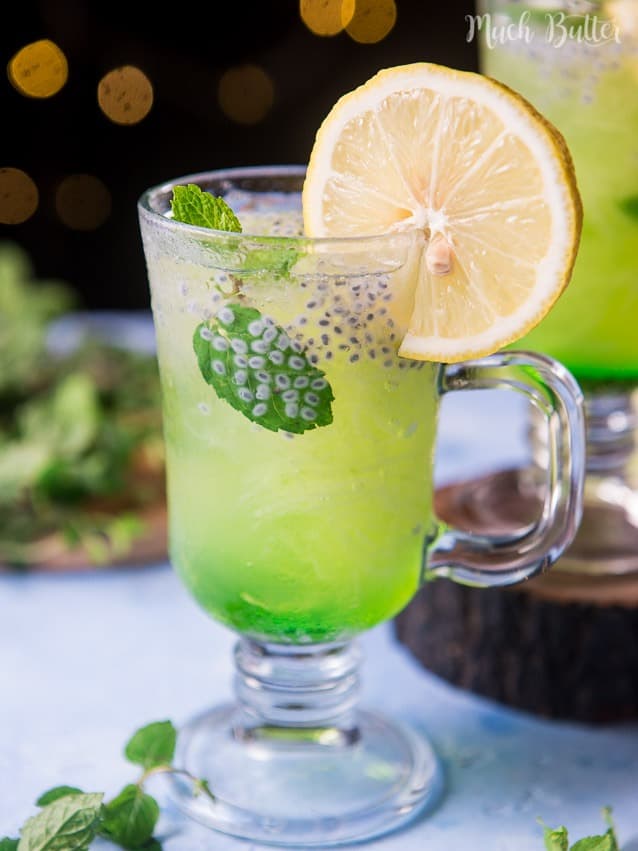 Melon lemonade punch is sweet, sour and refreshing drink. Shredded melon give it unique and surprising texture to the drink.