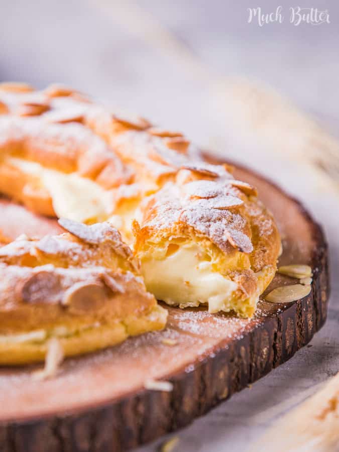 Almond Choux Pastry Ring Paris Brest Much Butter