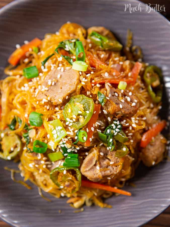 Meatball vermicelli stir fry is a simple comfort food consist of meatball and vermicelli. It is one of the famous comfort food in Asia included Indonesia. Almost every house here familiar with the taste of this menu. It tastes sweet and savory.