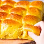 Pumpkin dinner rolls bread time for fall! Pumpkin bread is the best choice for Halloween dan Thanksgiving. Orange and sweet vibes in this fall season will color our Halloween and Thanksgiving days. Get ready for tricks or 'treats'!