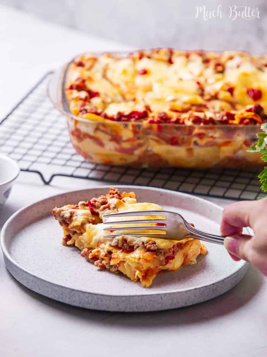 Classic Lasagna with Bechamel Sauce - Much Butter