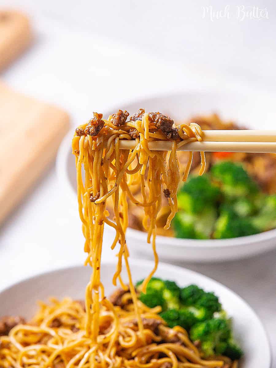 Beef Ramen Stir Fry For Quick and Easy Dinner - Much Butter