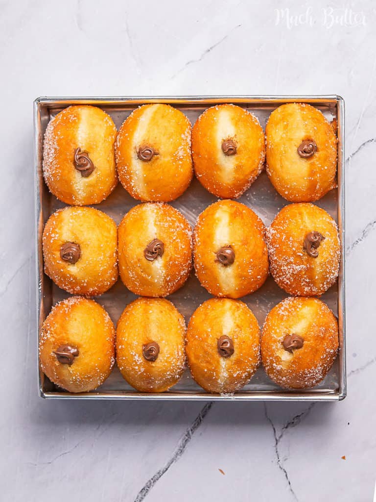 Let's make this Chocolate hazelnut Bomboloni at home with me! Guarantee you with easy peasy step, and perfect delightful flavor. No regret 😍