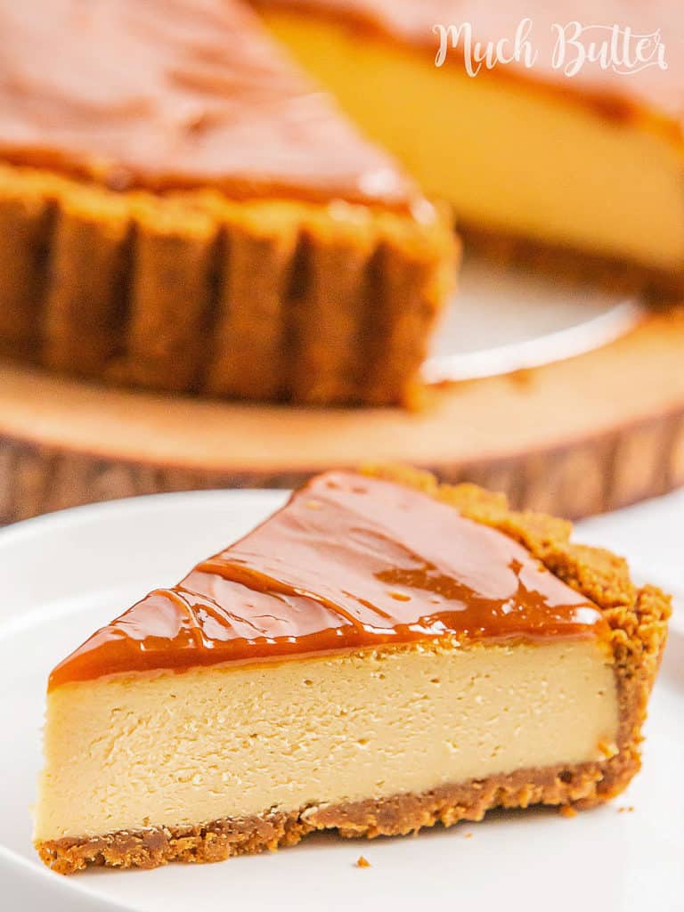 Biscoff Cheesecake is a crunchy biscoff crust with cheese filling and creamy spiced sweet biscoff spread topping. Easy, indulgent, & rich treat to end your festive night!