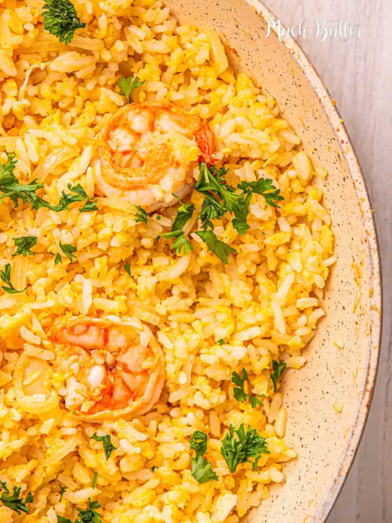 Garlic shrimp fried rice is my ultimate food for busy morning. It’s a quick, easy, and incredibly delicious meal. My kid's all-time favorite!