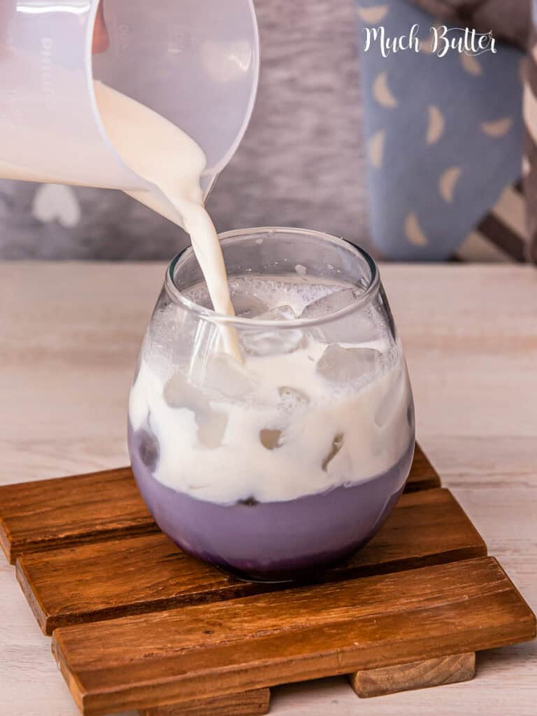 Experience the fresh delight of milky blueberry, a healthy and easy-to-make fruity milk with an intense purple color, it's a kid's favorite!