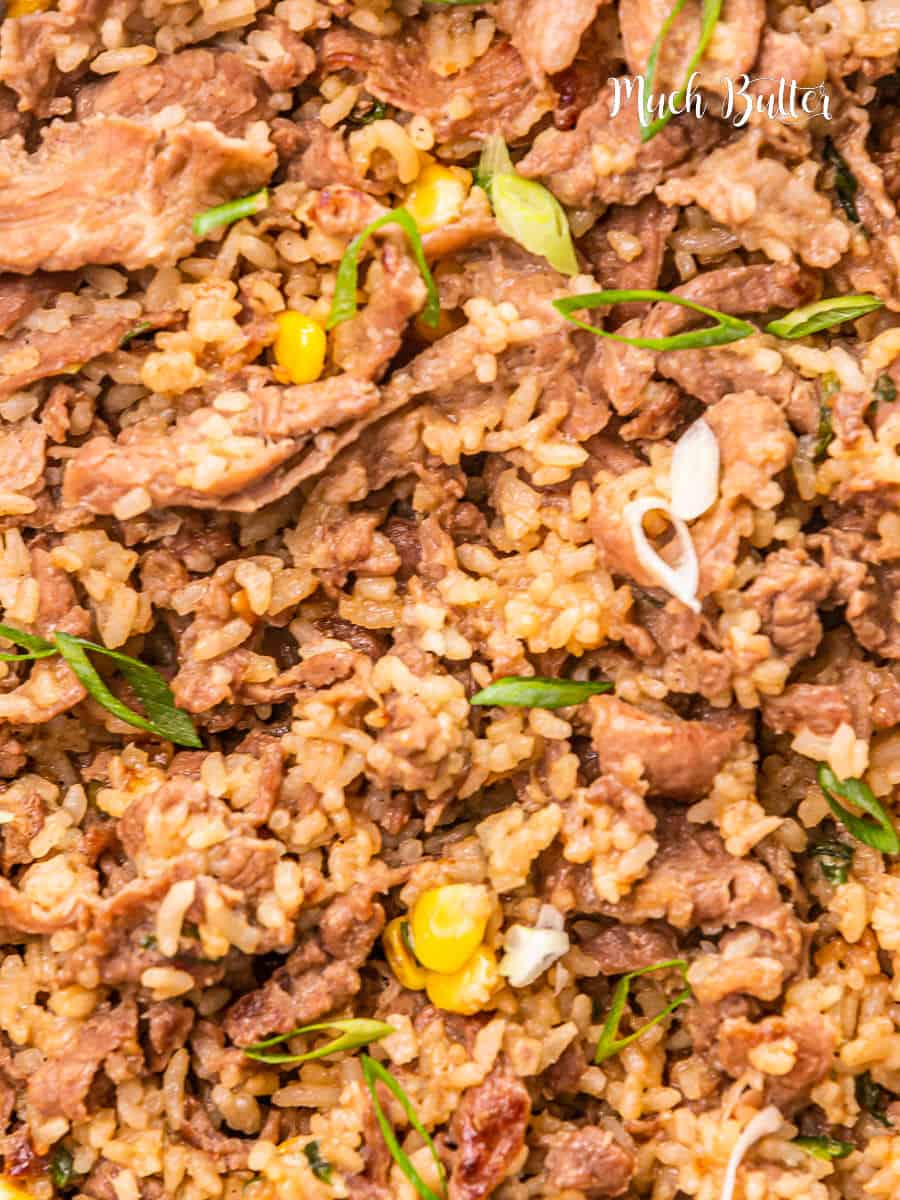 Beef Pepper Rice - Much Butter