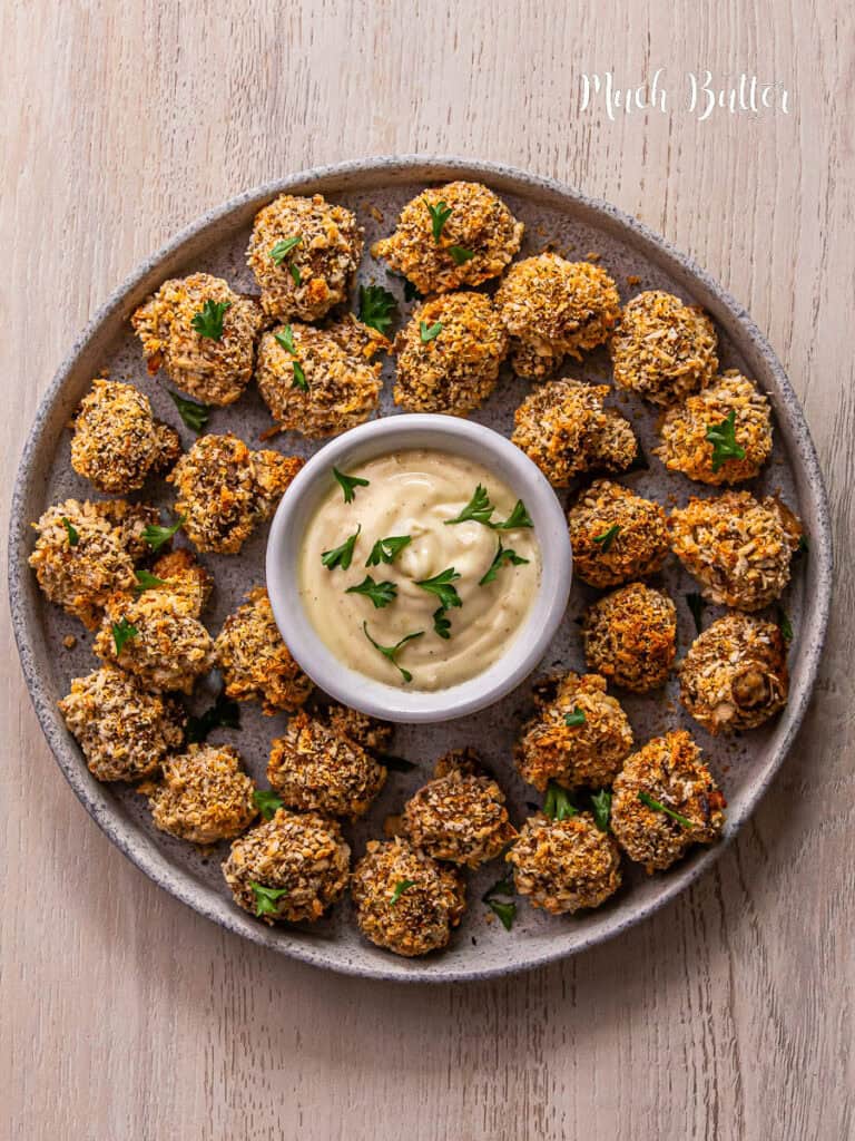 Serve this Baked Parmesan Mushroom as a healthier alternative to deep-fried versions. This simple and guilt-free recipe 20 minutes only!