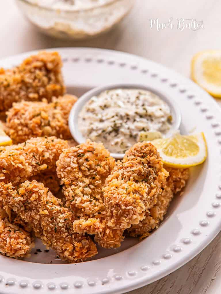 Fish Finger is a crunchy and crispy snack with soft savory fish inside, serve this with creamy zesty tartar sauce with your loved one at home, yum!