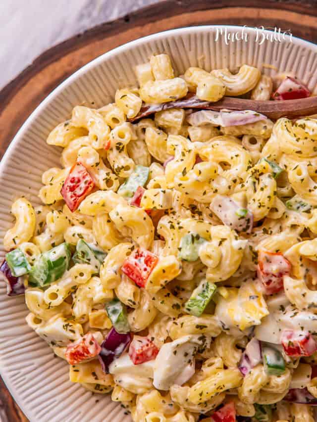 Macaroni Salad - Much Butter