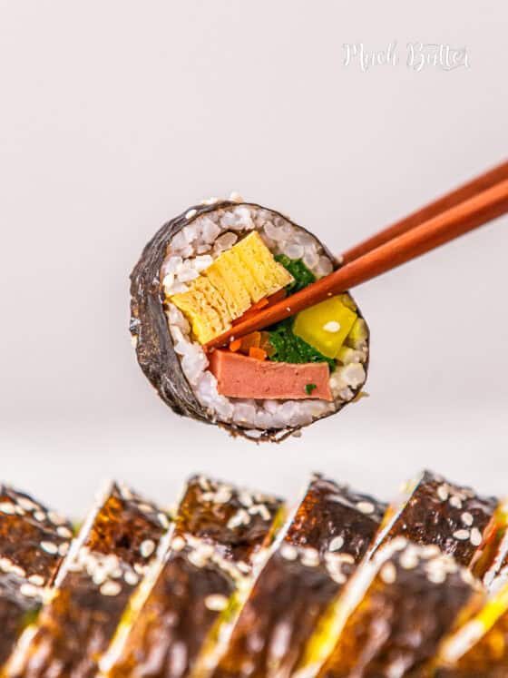 Classic Spam Kimbap Recipe Much Butter
