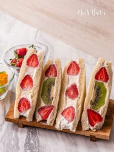 Japanese Fruit Sandwich (Fruit Sando) Recipe - Much Butter