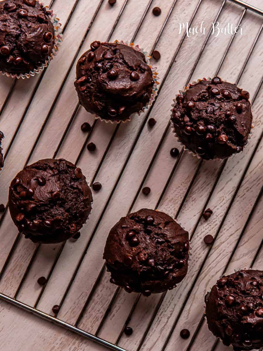 Yoghurt Double Chocolate Muffin Much Butter