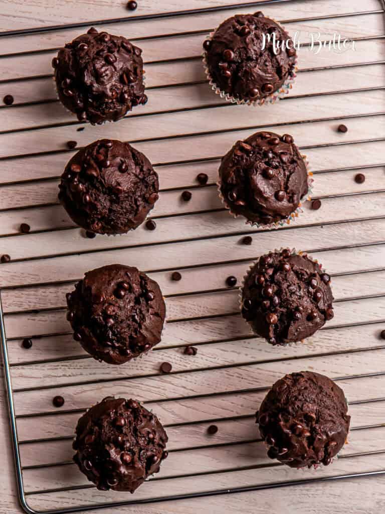 Start your day with yoghurt double chocolate muffin. Simple ingredients and quick to make. Perfect for breakfast, appetizers, and anytime!