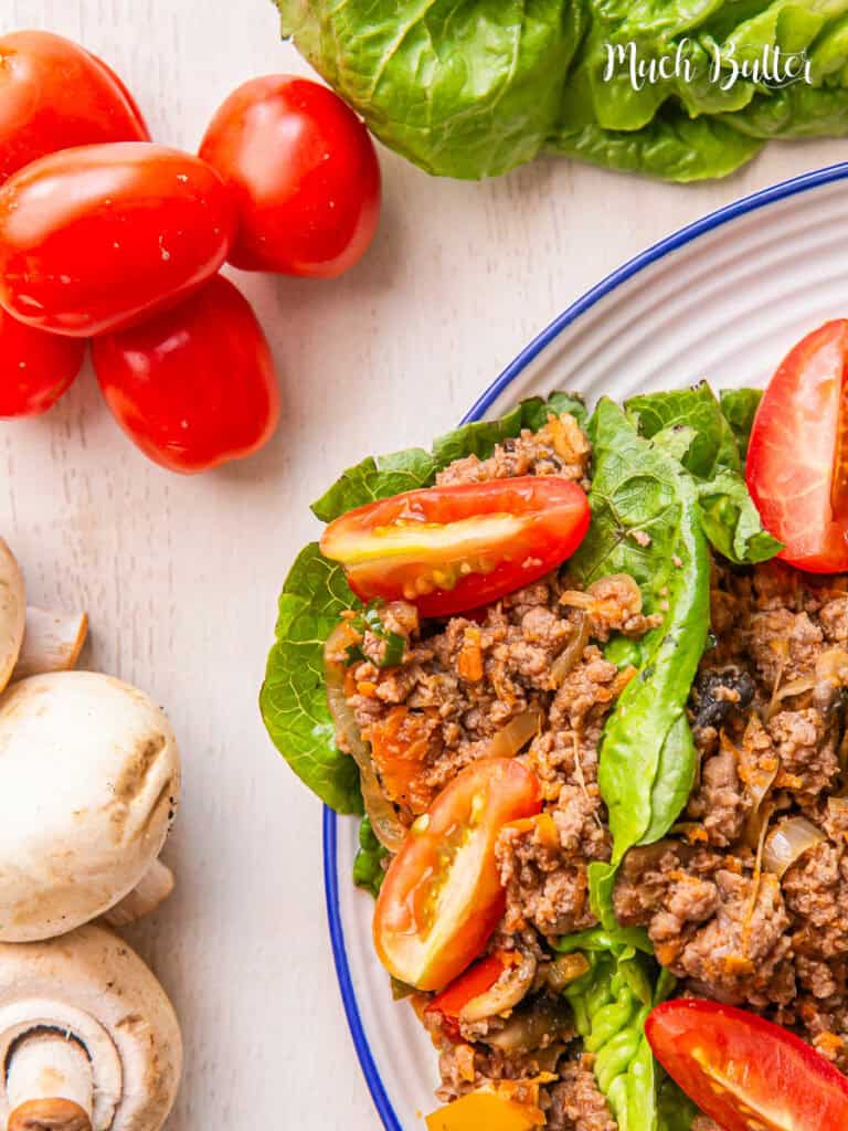 This Ground Beef Lettuce Wrap is the perfect low-carb alternative to rice. loaded with ground beef and veggies tossed in Asian dressing sauce!