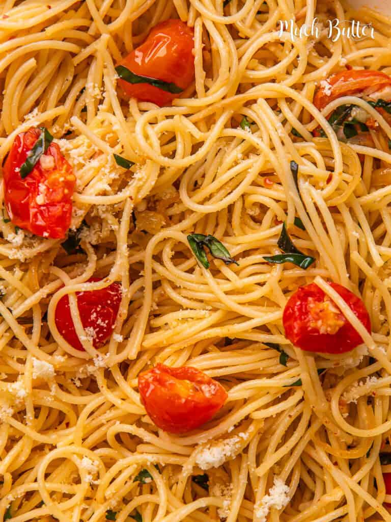 Tomato and Basil Parmesan Pasta is a quick and easy recipe made with tender pasta juicy cherry tomatoes and fresh basil. Make your dinner now