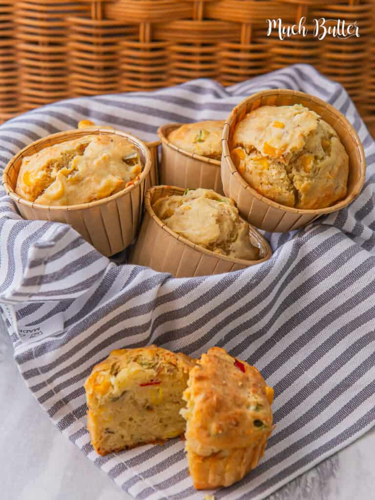 Cheesy Tuna Corn Muffins are a quick and easy savoury muffins that are perfect for picnics, breakfast. delightful bite. Try it now! 