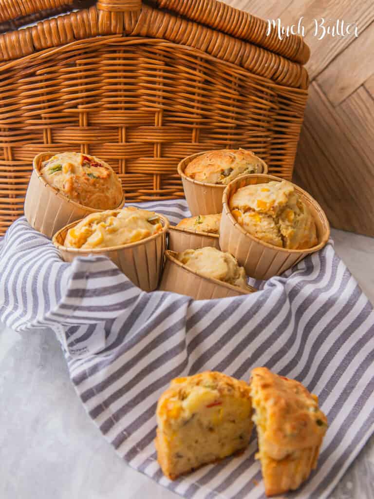 Cheesy Tuna Corn Muffins are a quick and easy savoury muffins that are perfect for picnics, breakfast. delightful bite. Try it now! 