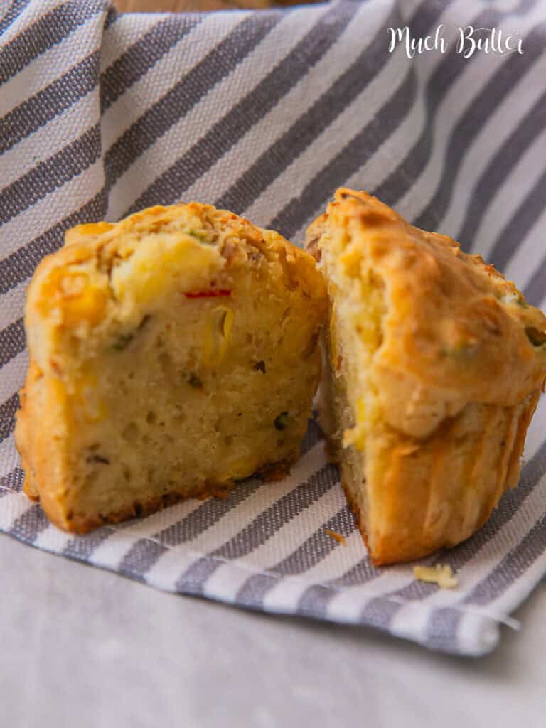 Cheesy Tuna Corn Muffins are a quick and easy savoury muffins that are perfect for picnics, breakfast. delightful bite. Try it now! 