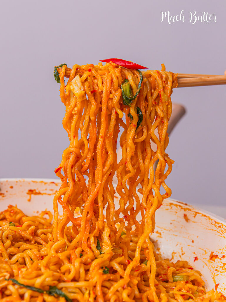 Mie Goreng or Indonesian fried noodles is a family favorite recipe! egg noodles tossed wok-fried with a unique sauce, with crunchy veggies!