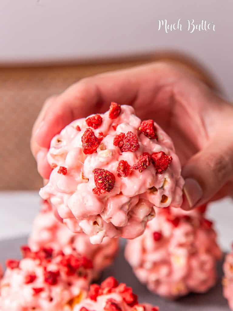 Look no further than these Popcorn Balls. It’s a sweet, crunchy, irresistible treat to share and enjoy. Also, It's very easy to make!