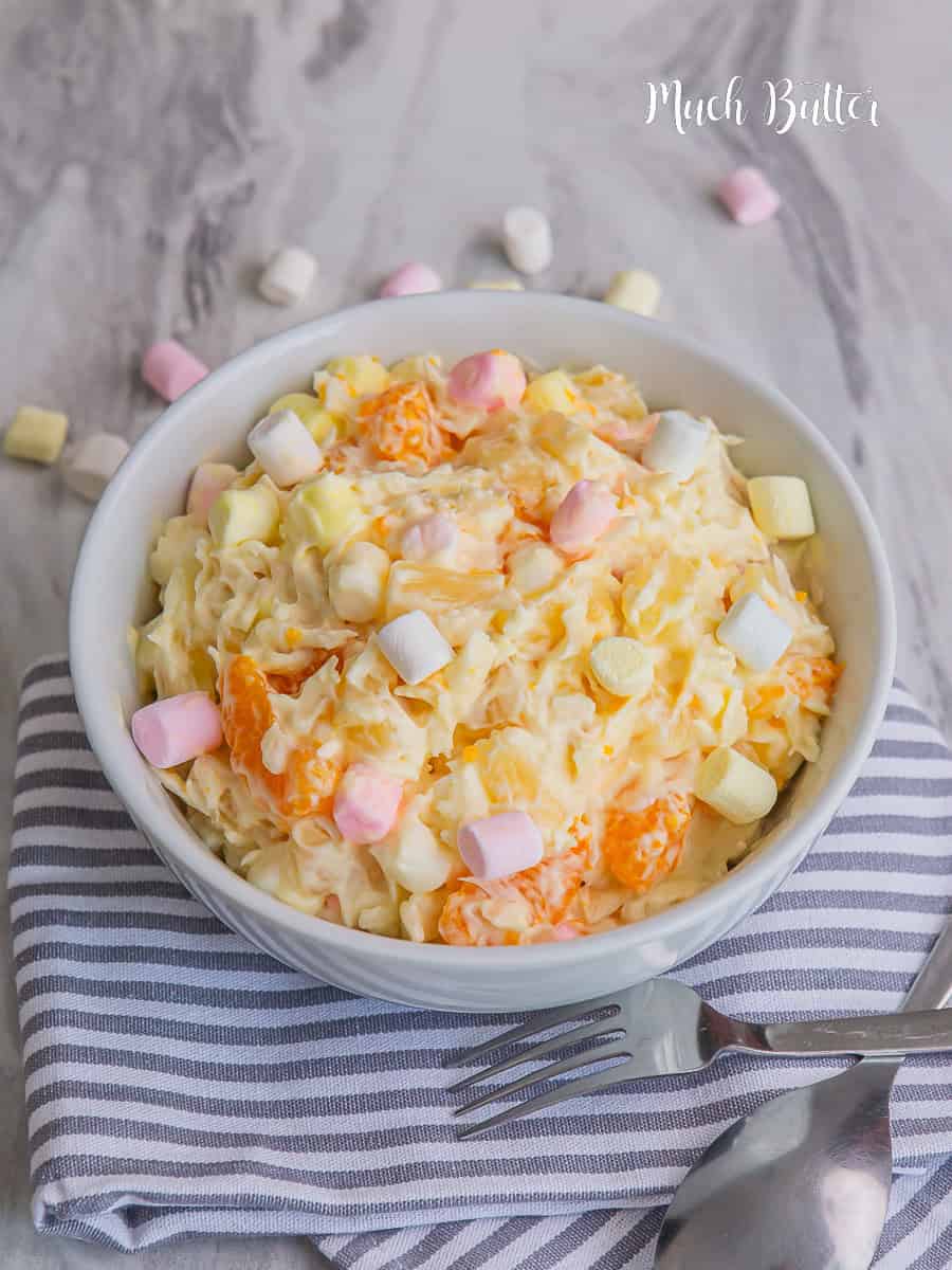 Ambrosia Salad - Much Butter