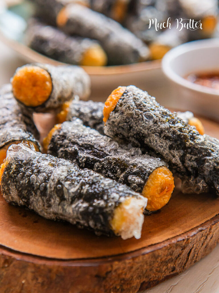 Chicken Nori Roll is an Asian-Korean Inspired snack dish but make it low-key simple! A humble version of Gimmari with a twist of ingredients.