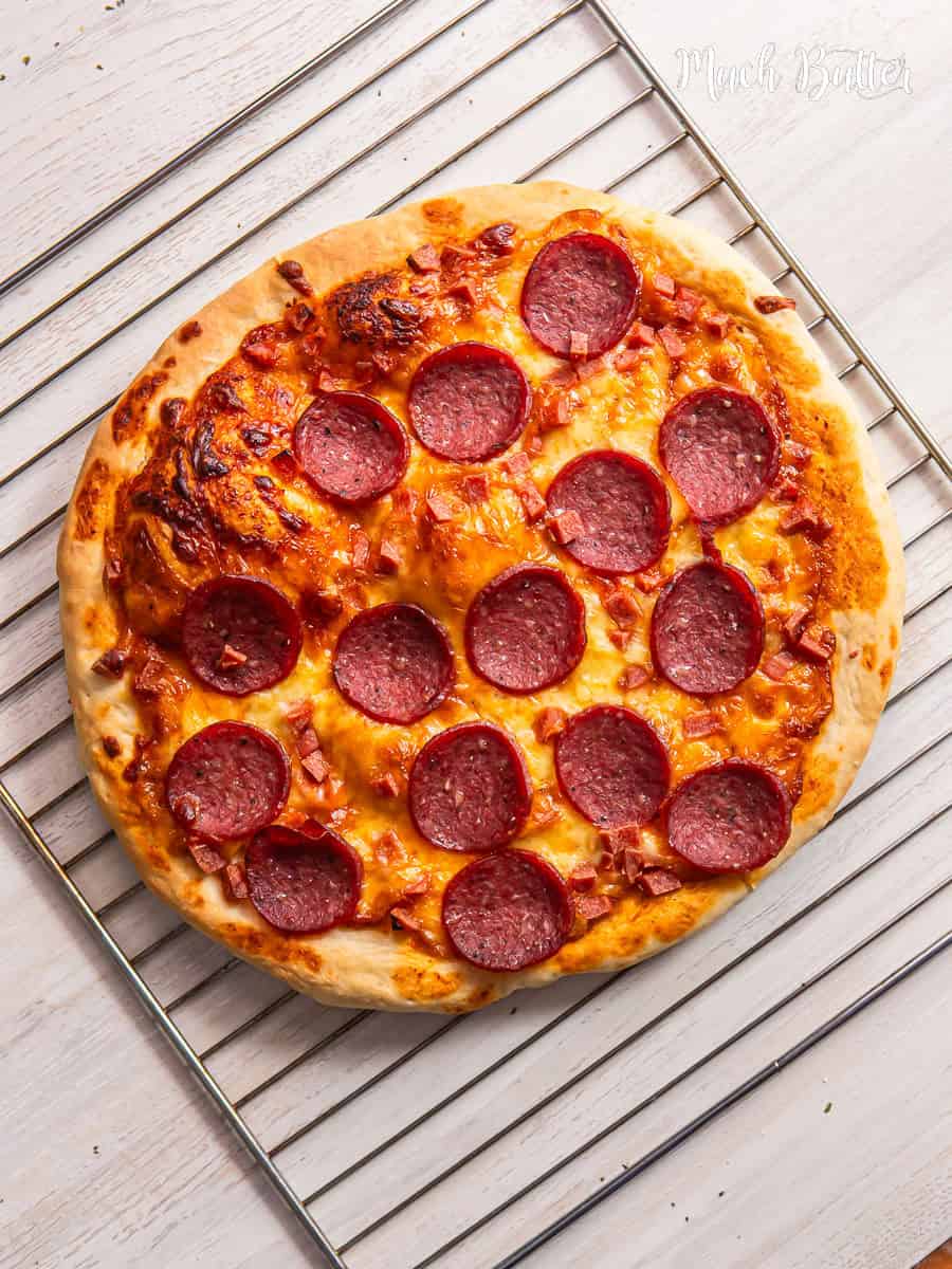 Easy Homemade Pizza Dough - Much Butter
