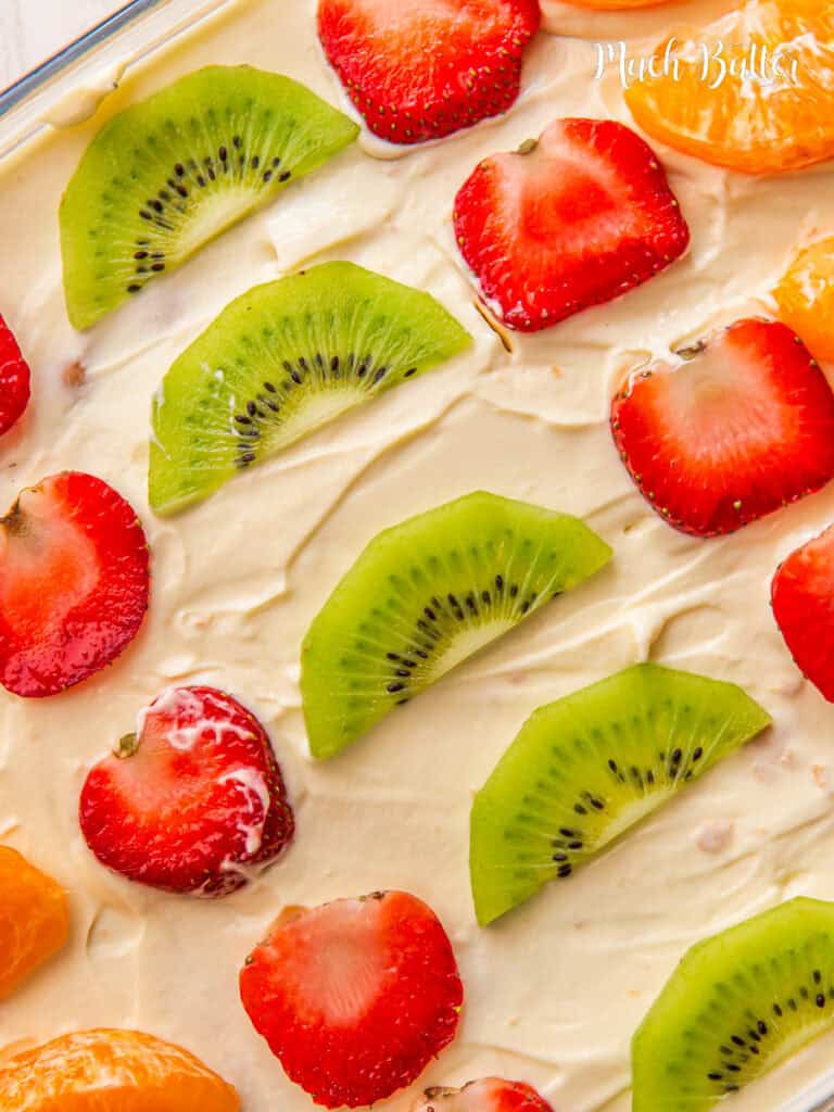Tres Leches Cake goodness! Made with soft, buttery vanilla cake soaked in a three milks and topped with whipping cream and seasonal fruits!