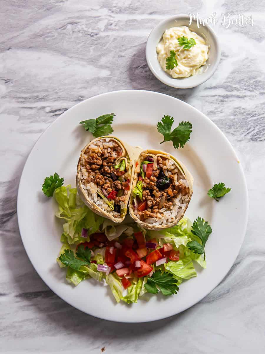 Beef Burrito - Much Butter
