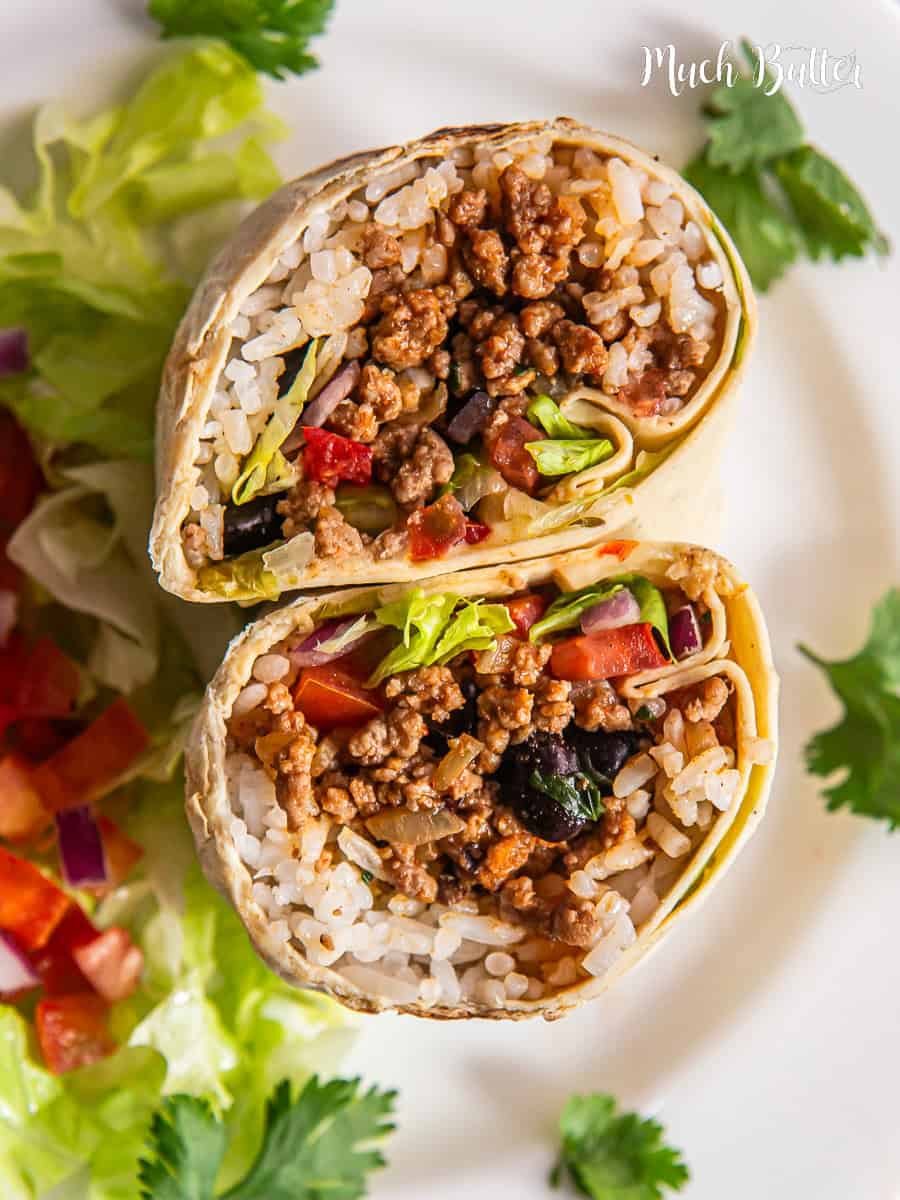 Beef Burrito - Much Butter