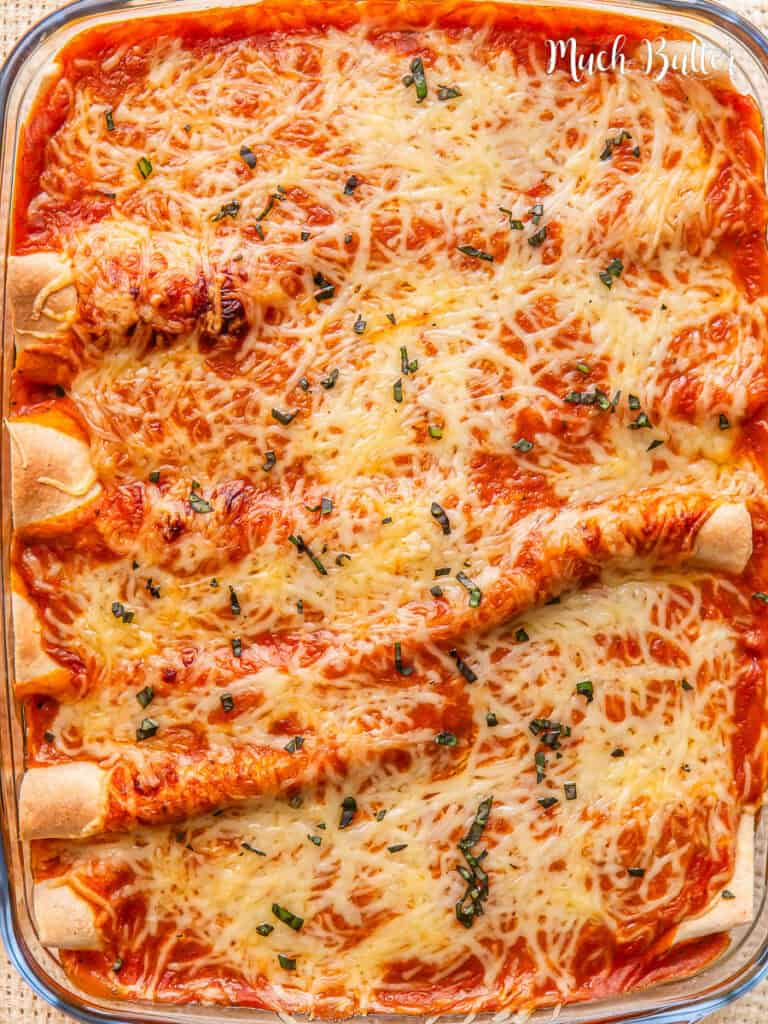 These Easy Beef Enchiladas recipe are made with a flavorful ground beef, soft tortillas, cheese, and all smothered in enchilada sauce 