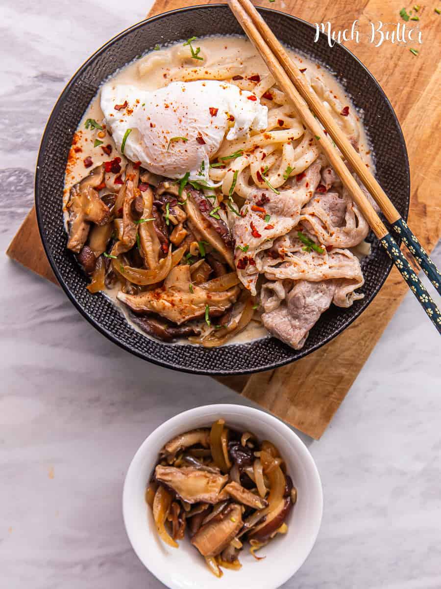 Creamy Miso Udon Soup-image